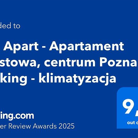 Ric Apart - Apartament Mostowa, Centrum Poznan - Parking - Klimatyzacja Extérieur photo
